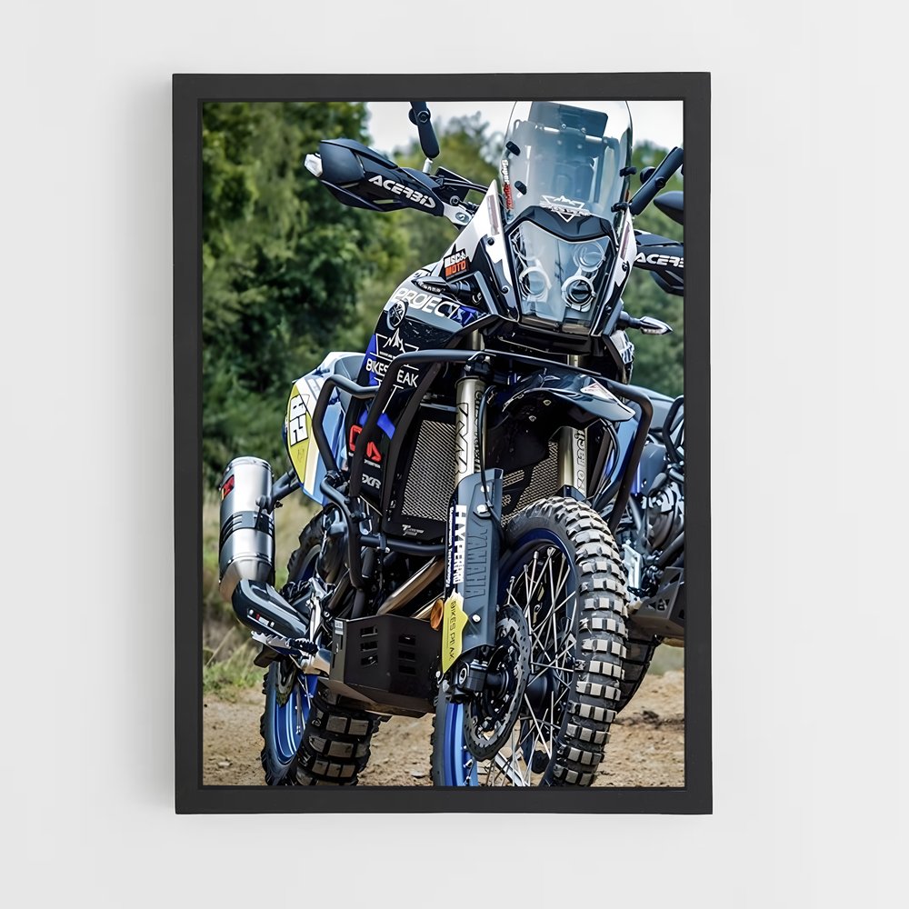 Poster Tenere Resplendissant – affiche Yamaha (vue 2)